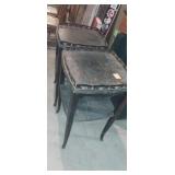 Pair of Early 20th Century Wooden Tray-Top Side