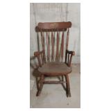 Wooden rocking chair , made in Malaysia