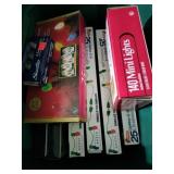 7 sets Christmas lights 25 indoor outdoor lights