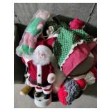 Tote of Christmas plush