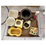 Assorted Planters and other items
