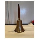 Vintage Brass School Bell
