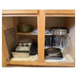 Contents of cabinets take all