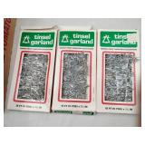 3 Tinsel Garland 15 ft
