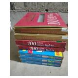 7 100 strands clear lights