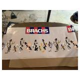 Vintage Brachï¿½s Candy Store Display Banner Roll ï¿½
