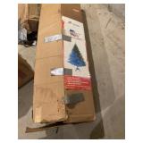 Flame retardant fade resistant Christmas tree