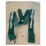 Green Budweiser room suspenders average fit up to