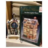 Dickins keepsake porcelain lighted house and like