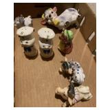 Salt and pepper, shakers, and other keepsakes