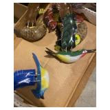 Spring winged birds and owls