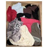 Big box full of women's casual clothing mix, M &