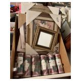 Wallpaper border rolls, new floral art, and small