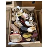 Assorted vintage childrenï¿½s shoes