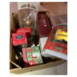 Various Christmas ornaments