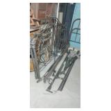 Ornate Wrought iron style queen size bed frame