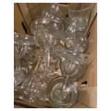 Margarita, glasses, and some other glass cups