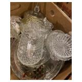 Variety of serving dishes and platters