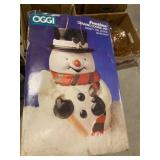 Ceramic cookie jar, Frosty, the cookie snowman