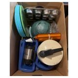 Assorted Kitchenware Lot ï¿½ Bakeware, Drinkware &