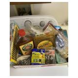 Box Lot of Household Hardware & Misc Supplies ï¿½