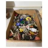 Flat of keys and key rings