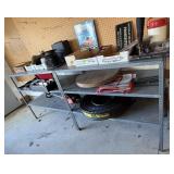 Pair of Metal Shelves Does Not Include Contents