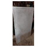 Enameled top table no legs