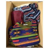 Box Lot of Vintage Womenï¿½s Clothing & Textiles