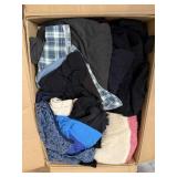 Box Lot of Vintage Womenï¿½s Clothing & Textiles