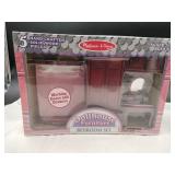 Melissa and Doug doll furniture bedroom set
