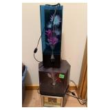 Pair of Lighted Fiber Optic Decor