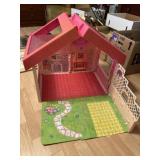 Mattel 1992 Barbie Fold 'N Fun Home Dream House