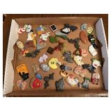 Large Lot of Vintage Novelty Refrigerator Magnets