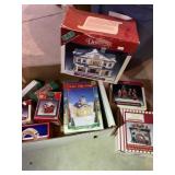 Various collection of porcelain miniature village