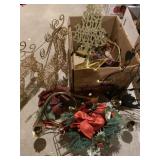 Christmas horns, wire, reindeer, and more