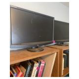 Two 21ï¿½ a machine monitors