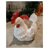 Chicken  blown mold planter