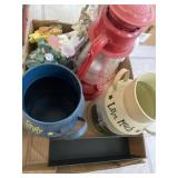 Lantern, miniature, metal, milk, jugs, solar, law