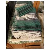 Lot of 3 Blankets ï¿½ Woven Mexican-Style Serape