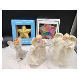 Angel tree toppers 2 Star tree toppers