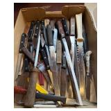 Lots of assorted knives