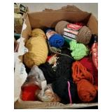 Box of yarn