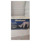 Illuminated wire frame feeding doe 150light