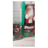 Holiday creations, 24in Lighted animated santa