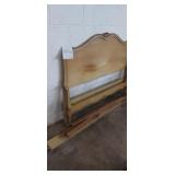 Drexel twin size bed frame ( smoke stains)