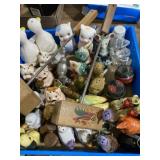 Large collection of salt and pepper shakers