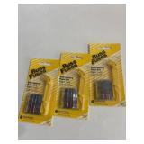 3 pkgs of 6 assorted Buss fuses