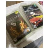 2 Xbox games in sealed containers ford Mustang