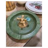 Unique ceramic ashtray